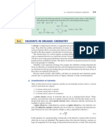 8.4 Solvents in Organic Chemistry: A. Classification of Solvents