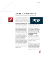 Flash Player 10 Datasheet