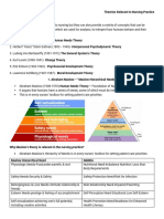 Theories Relevant To Nursing Practice Non-Nursing Theories