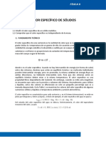 Lab Fisica Calor Específico de Los Sólido Weg