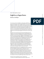 English As A Lingua Franca Elt