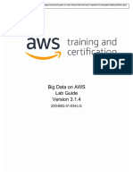 Big Data On AWS 3.1 LabGuide