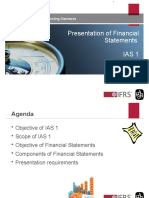 Presentation of Financial Statements Ias 1: International Financial Reporting Standards