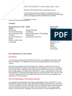 Contents:: The GMTC Guide To and The New Standards For Electrical Cable Glands, Their Accessories and Use