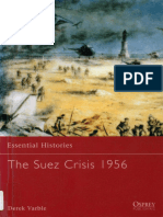 ENSAYO - ENG - Osprey Series, The Suez Crisis 1956 - Derek Varble PDF