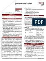 IDC 213 02 Workshop On Appraisal of Articles On Therapy