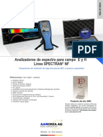 Spectran 5035S Campo Electromagnénico