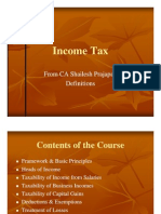 Income Tax - SPA 2010