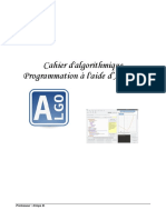 Cahier D'algorithmique Avec Algobox