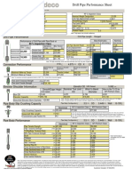 Drill Pipe Configuration: 80 % Inspection Class