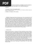 The Effect of Volumetric Properties of Asphalt Concrete Mixture To Wheel Track Rutting With Respect To EN and BS Rutting Test Methods