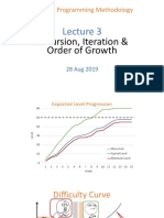 CS1010S Lecture 03 - Recursion, Iteration & Order of Growth