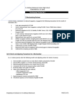 Set A: Journalizing For A Non-VAT Merchandising Business