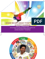 Ward Secretariat Functionaries Activity Calendar PDF