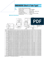 2E VACUUM CONDENSERS (Shell & Tube Type) : Applications Specifications