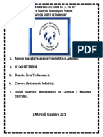 Analizador de Redes - Riesgos Electricos y Efectos en El Cuerpo Humano - Primeros Auxilios - Quesada Fasanando Johannes