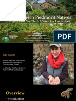 Plant Northern Piedmont Natives Campaign Presentation - October 2020