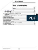 Table of Contents: Mechatronics