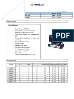 Model: KP100 / KP110E KP100 / KP110E Stand-By Power at 50Hz 80kW / 100 kVA Prime Power at 50Hz 88 KW / 110 kVA