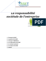 Présentation de La RSE