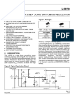 Datasheet L4978D REGULADOR 16 PINES