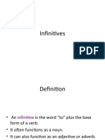 Infinitives