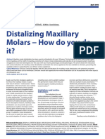 A Review of Molar Distalisation Techniqu PDF