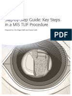 Step-by-Step Guide - Key Steps in A MIS TLIF Procedure PDF