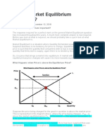 Why Is Market Equilibrium Important?: by Jonathan Traynor December 13, 2018