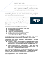 Ensayo de La Importancia Del Manejo de Cuencas Hidrográficas