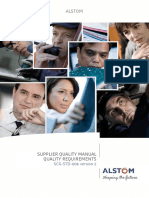 Alstom: Supplier Quality Manual Quality Requirements