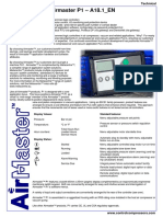 Airmaster P1 - A18.1 - EN: Display Values: Standard Features