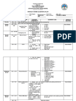 Weekly Home Learning Plan: Guisguis National High School