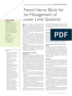 Phenol For Spasticity