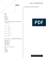 Practice Test 5 Questions: 310 Part Iii / Eight Practice Tests