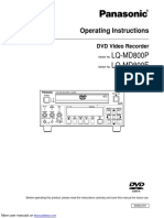 LQ-MD800P LQ-MD800E: Operating Instructions