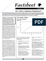 Geo Factsheet: How Do Countries Achieve Optimum Populations?