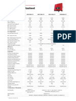 SDT Series Datasheet: Technical Data