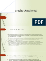 Antecedentes Derecho Ambiental