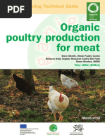 Organic Poultry Production For Meat: Organic Farming Technical Guide