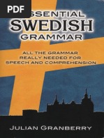 Julian Granberry - Essential Swedish Grammar PDF