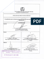 Procedimiento Imss 2320-003-010 Enfermedades de Trabajo PDF