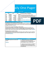 RLC Daily One Pager: 04 March 2020 Daily FX Corona Virus Update