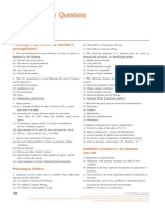 Multiple Choice Questions: Physiology of Apnoea and The Benefits of Preoxygenation