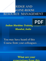 Bridge and Engine-Room Resource Management