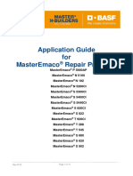 Basf Masteremaco Application Guide