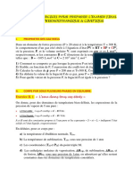 Correction de La Serie Revision Thermocinetique