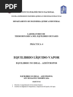 Práctica 4 Termodinámica Del Equilibrio de Fases