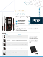 Thermo-Hygrometer-Air Quality: Data Sheet