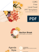 Local Food PowerPoint Templates